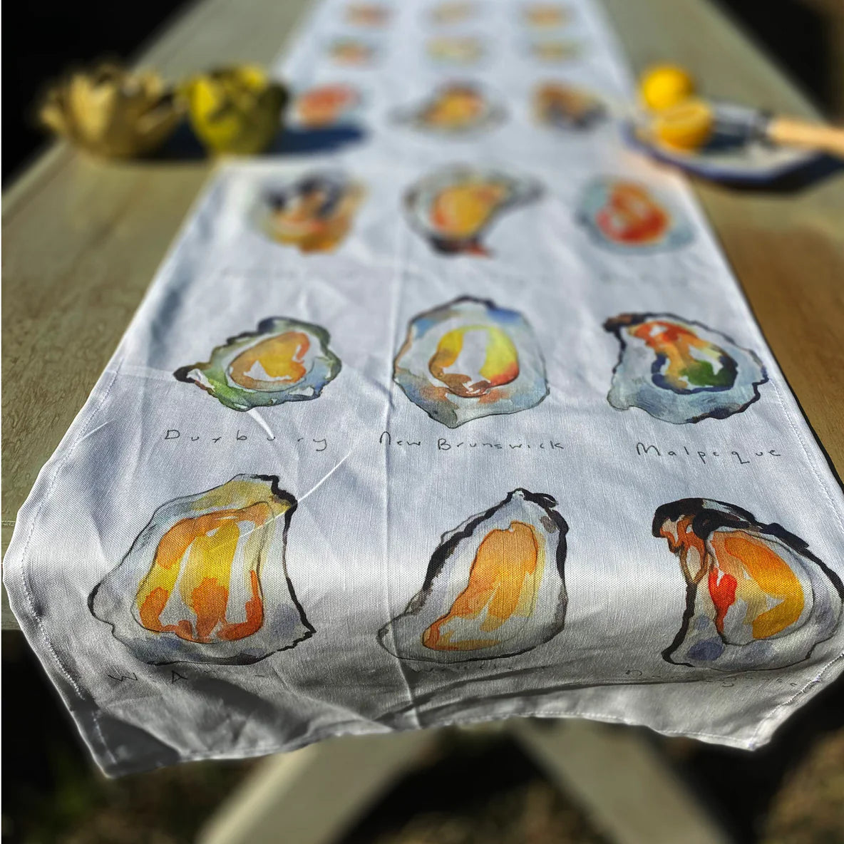 Table Runner, Yummy Oyster