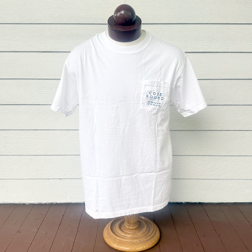SS Nautical Flags T-Shirt Core Sound, White
