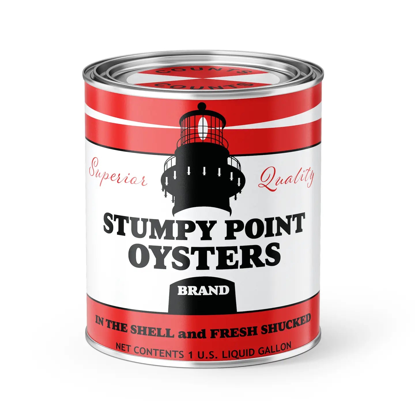 Vintage Stumpy Point Oyster Candle