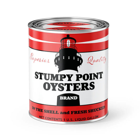 Vintage Stumpy Point Oyster Candle