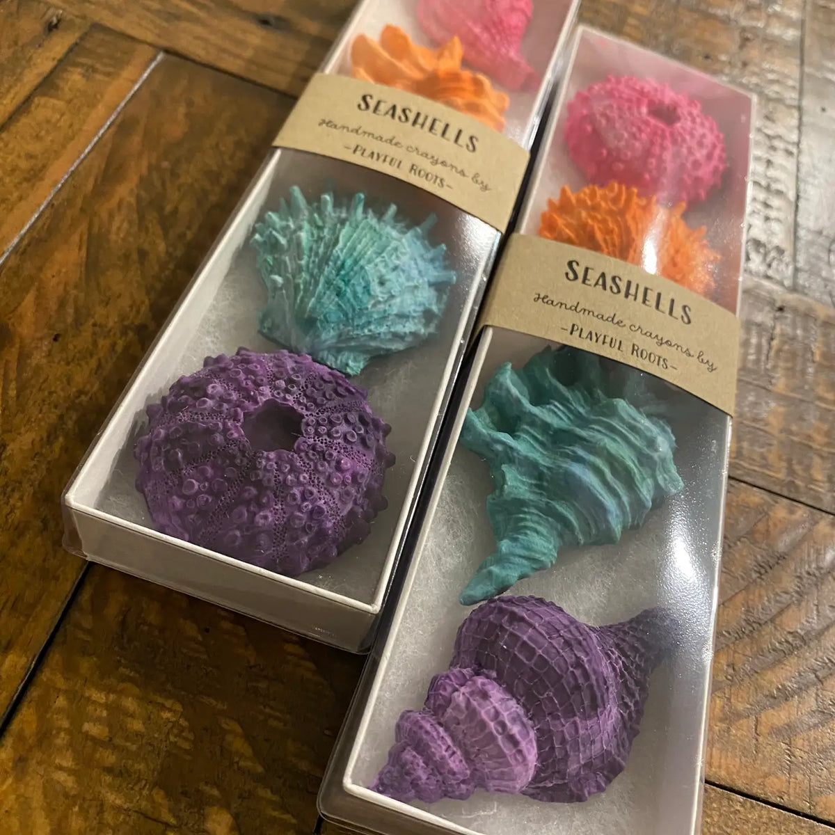Seashell Crayon Gift Set