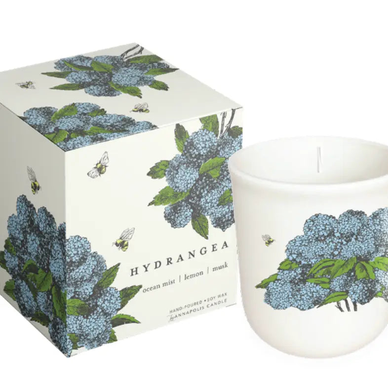 Terrace: Hydrangea Candle