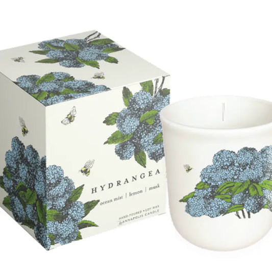 Terrace: Hydrangea Candle
