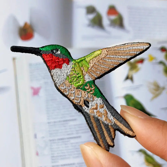 Ruby Throated Hummingbird Patch