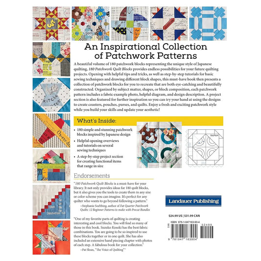 180 Patchwork Quilt Blocks