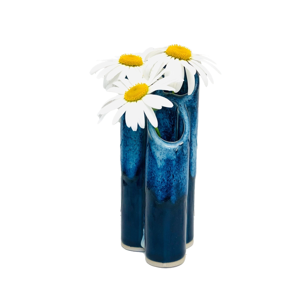 Short Vase (Frost) Stoneware Pottery