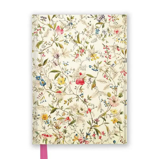 Wild Flower foiled journal notebook