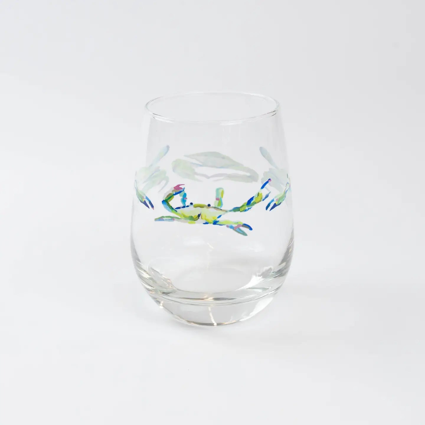 Wine Glass - Bay Blues