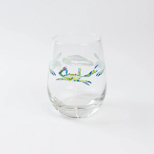Wine Glass - Bay Blues