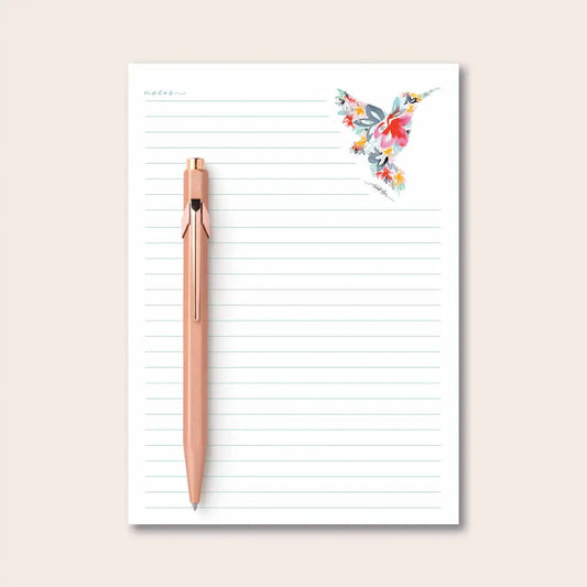 Hummingbird Desk Notepad