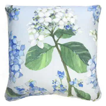 Hydrangea Single (White), 19x24 Pillow