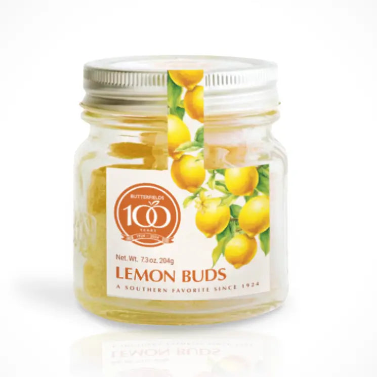 Lemon Buds in a Mason Jar 7.3 ozs