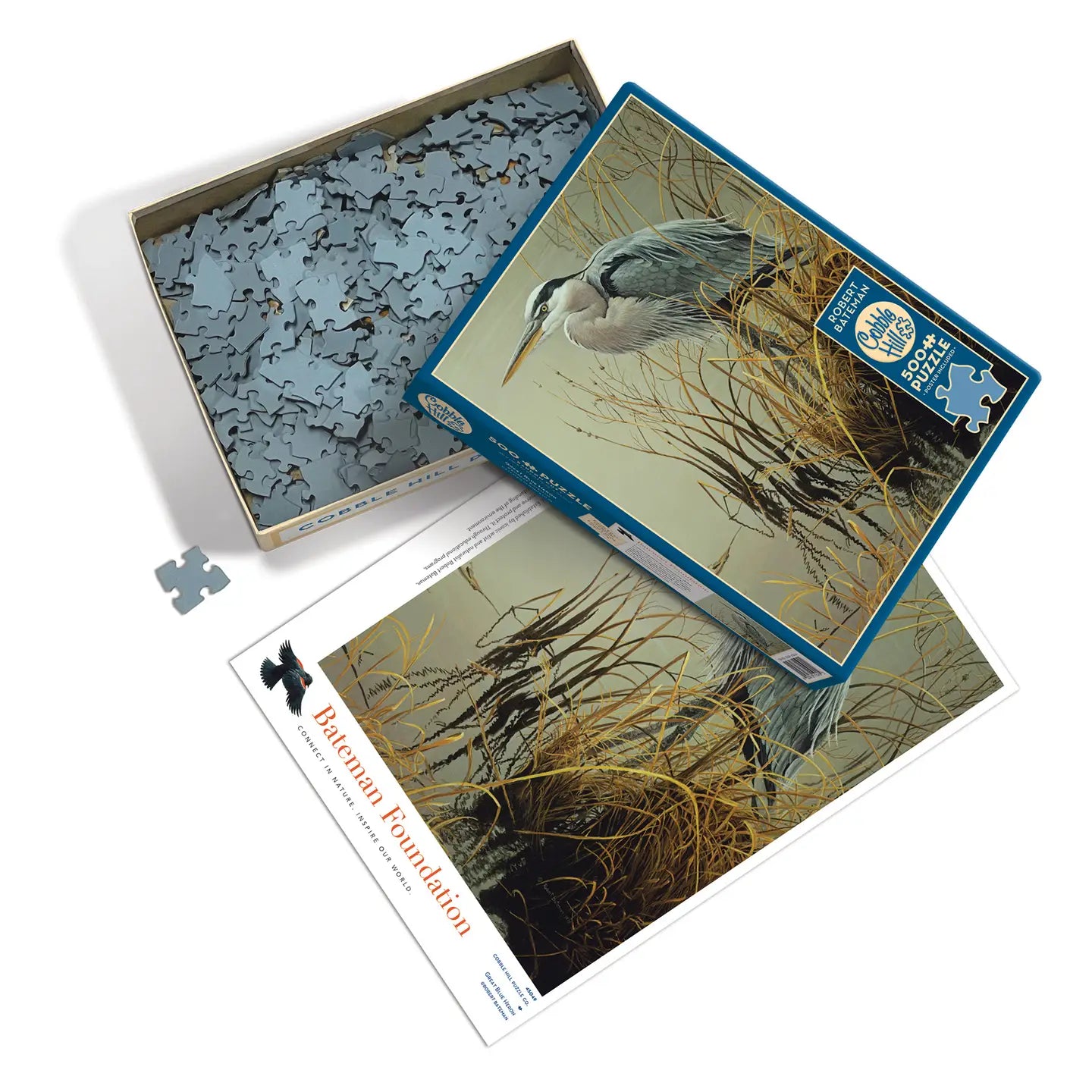 Great Blue Heron 500-Piece