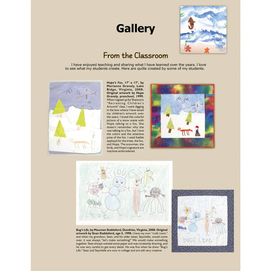 Creating Children's Artwork Quilts