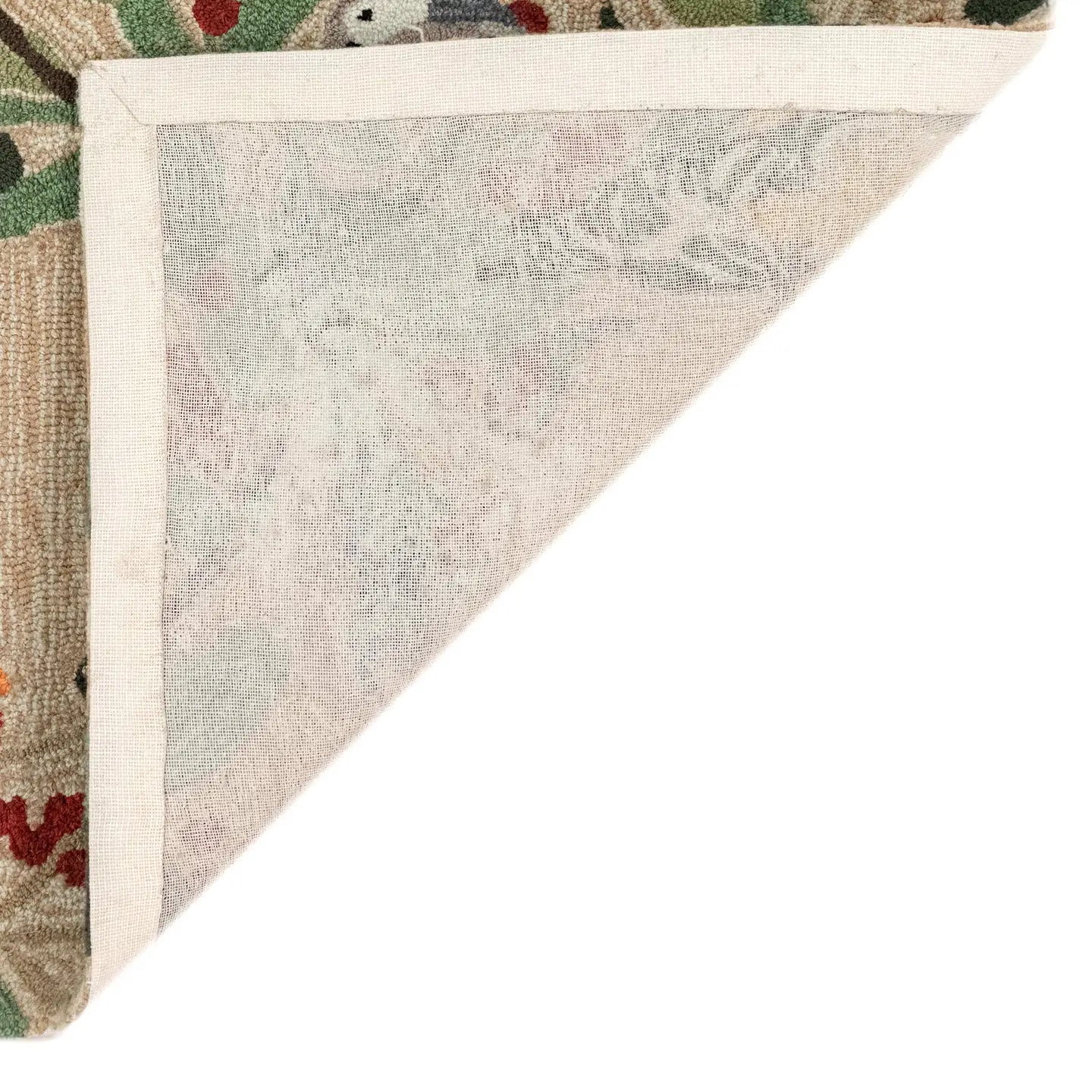 Front porch Bird Border Indoor/Outdoor Rug 1'8"x2"6"