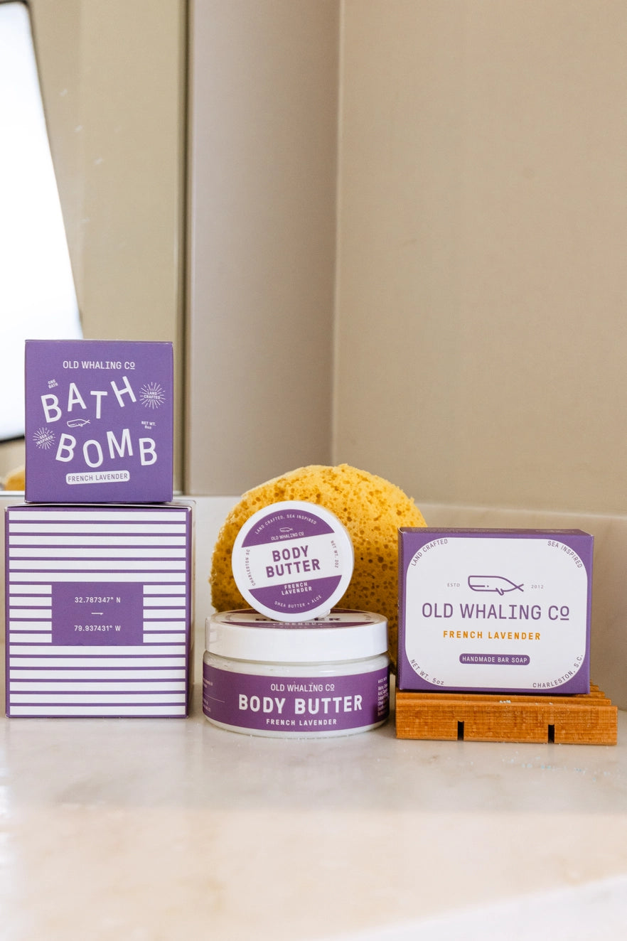 Body Butter, French Lavender (8 oz)