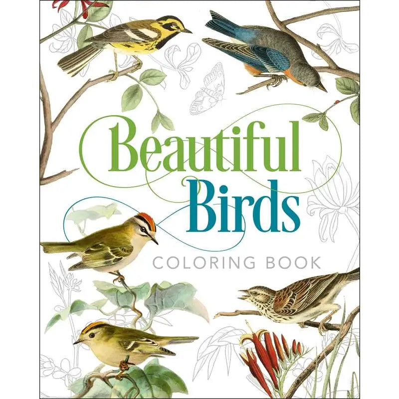 Beautiful Birds Coloring Book