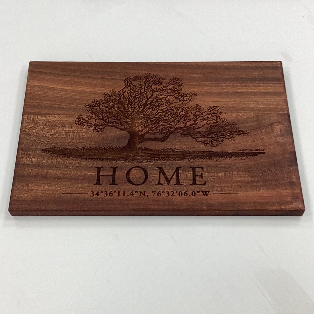 Rectangle Cutting Board, Mahogany