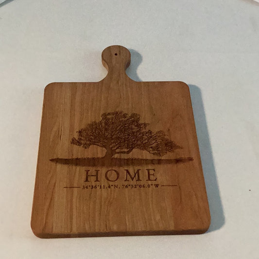 Paddle Cutting Board, Cherry
