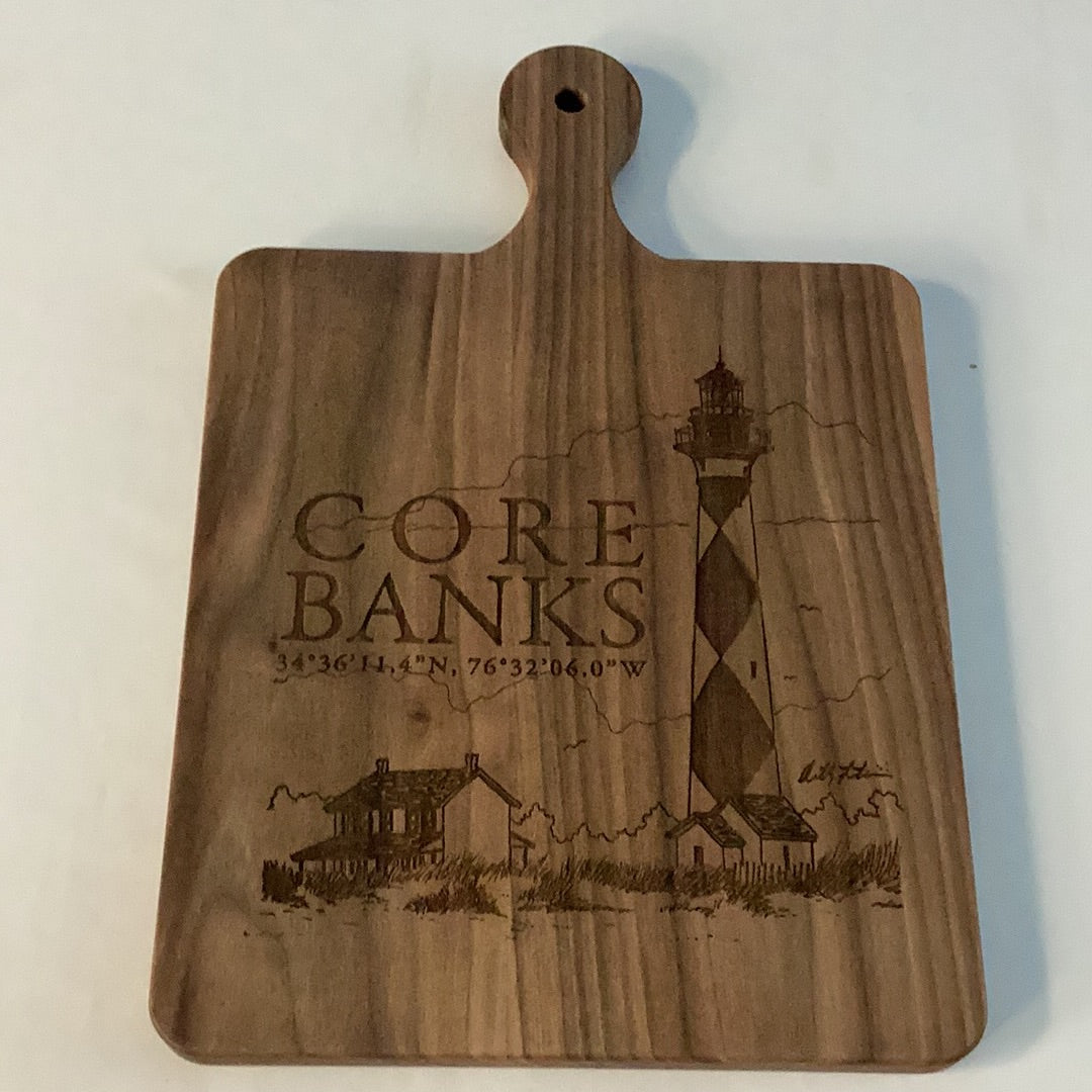 Paddle Cutting Board, Walnut
