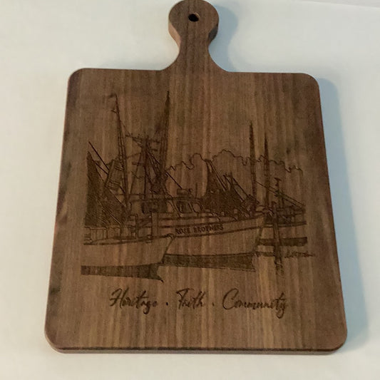 Paddle Cutting Board, Walnut