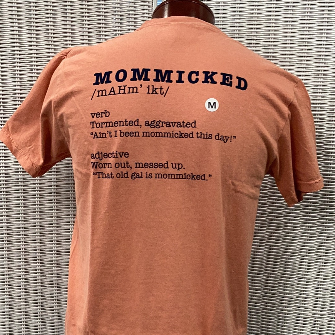 Mommicked Tee SS, Terracotta