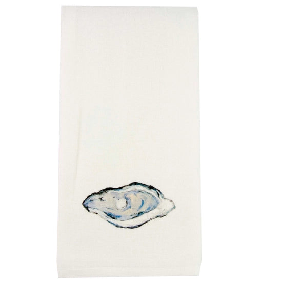 Oyster Dishtowel by French Graffiti