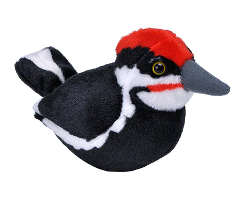 Pileated Woodpecker Stuffed Animal with Sound - 5" – Core Sound Store