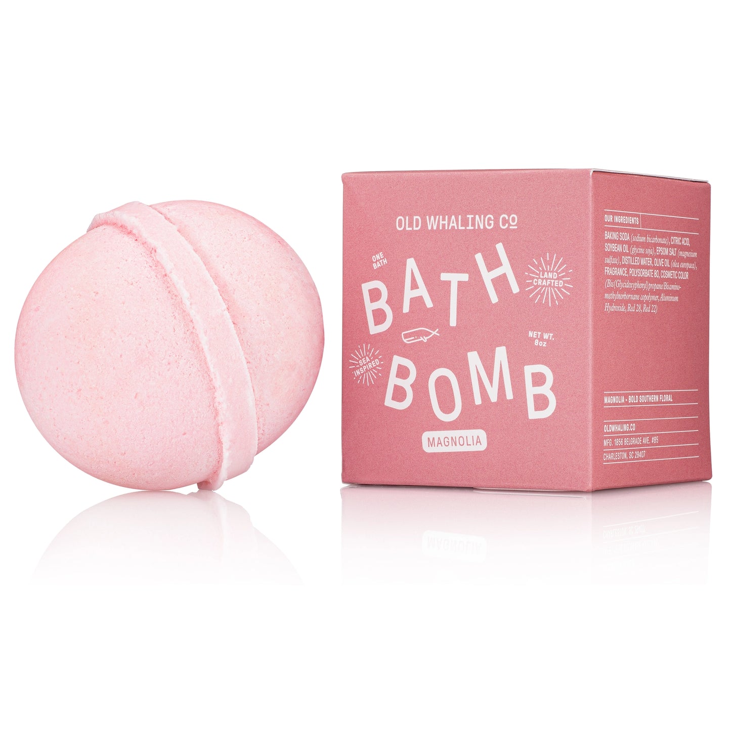 Magnolia Bath Bomb- Old Whaling Company