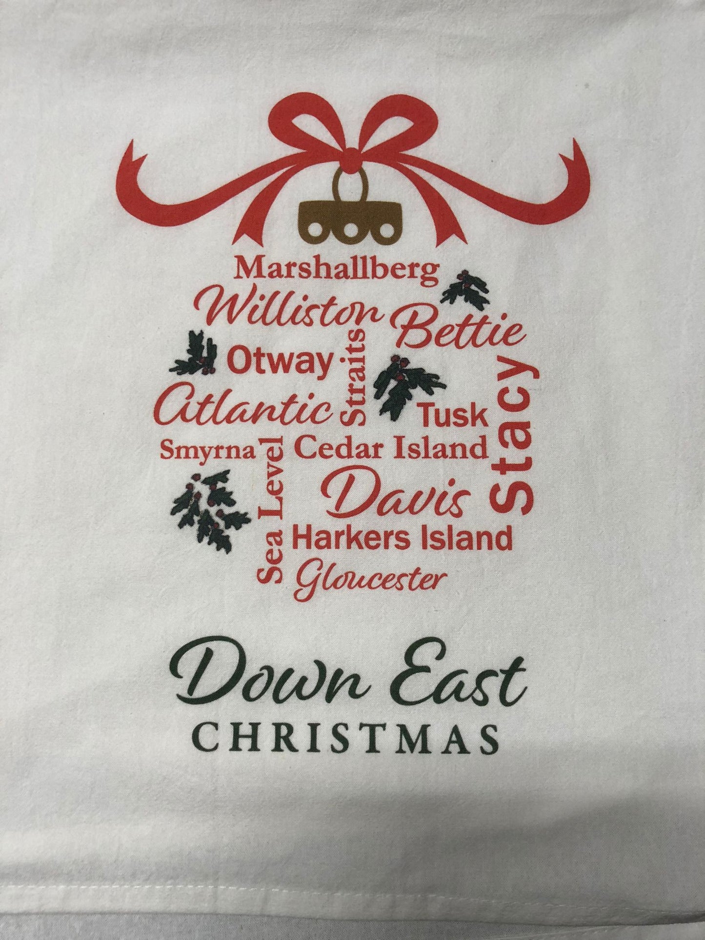 Tea Towel DE Community Ornament