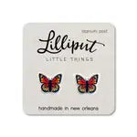 Earrings, Butterfly