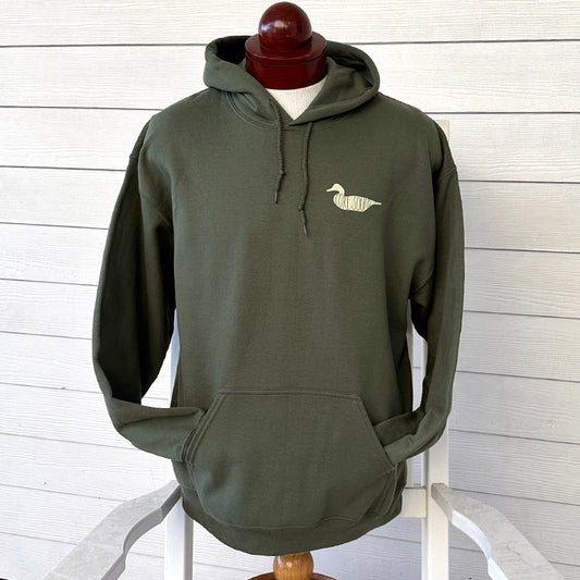 Carvers - Military Green Hooded Sweatshirts