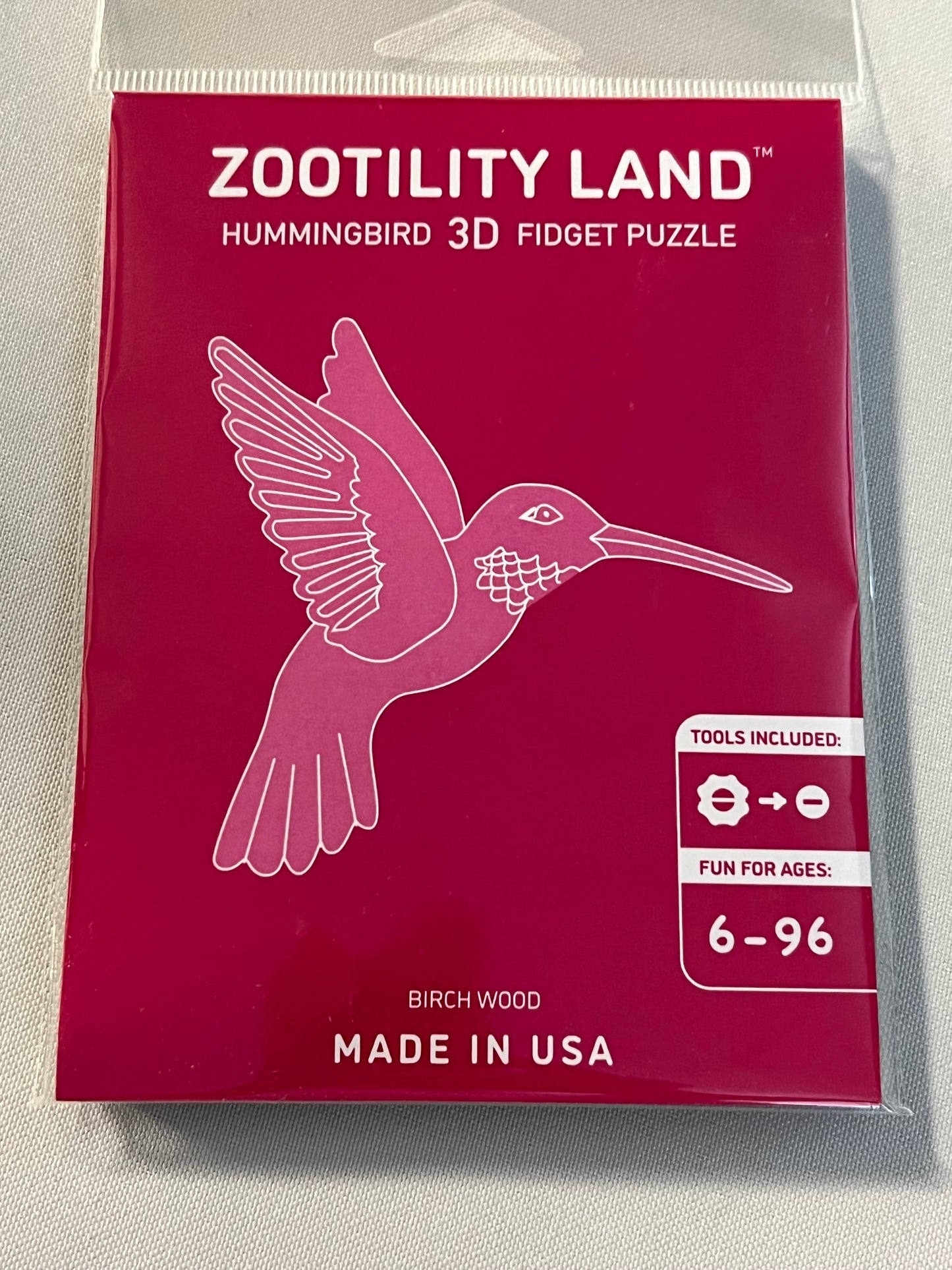 Hummingbird 3D Puzzle Fidget Toy Building Set