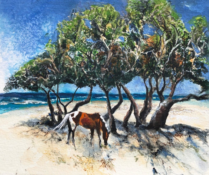 LCW "Cedar Sweep" 11X14 Watercolor Original