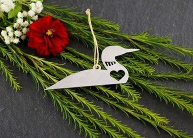 Loon Metal Ornament