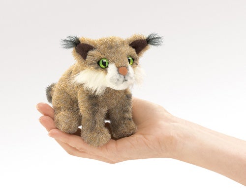 Mini Bobcat Finger Puppet - Folkmanis
