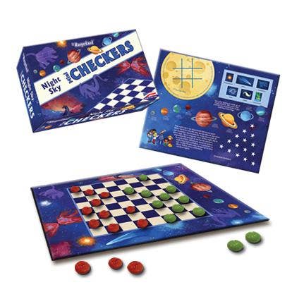 Night Sky Mini Checkers, Jr. Rangerland