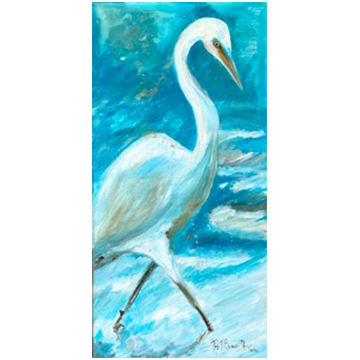 PBS - High Stepping painting by Pegi Barnes-Sharp