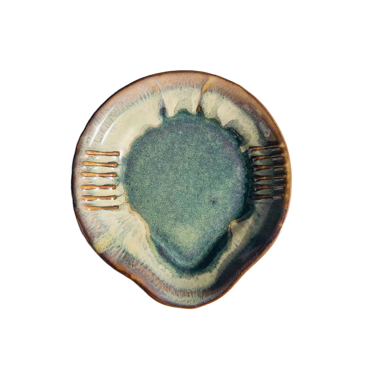 Spoon Rest (Sunrise) Stoneware Pottery