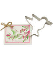 Hummingbird Cookie Cutter with Recipe Card