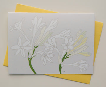 Note Card - Tuberose