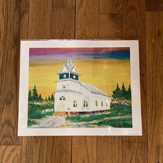 Portsmouth Church Print 5269