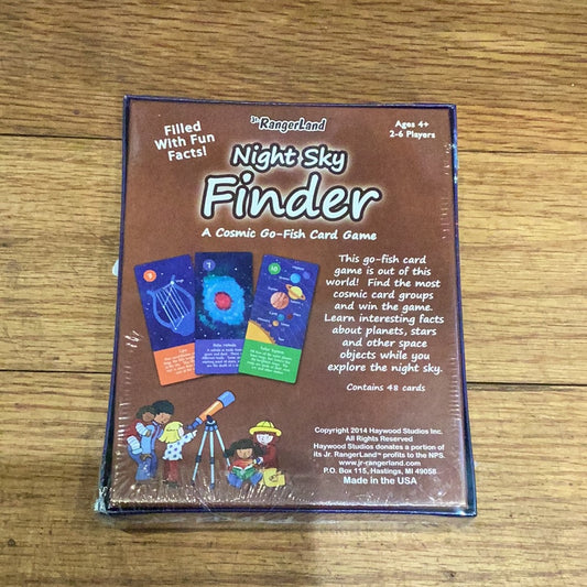 Jr. Rangerland Night Sky Finder Card Game