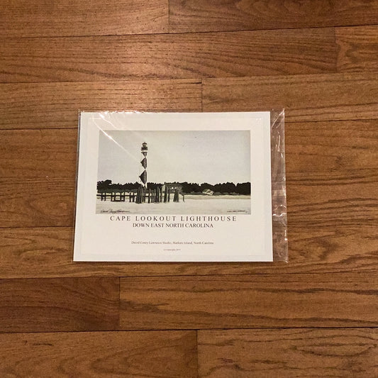 "Cape Lookout", by David "Corey" Lawrence, 11"x14" print