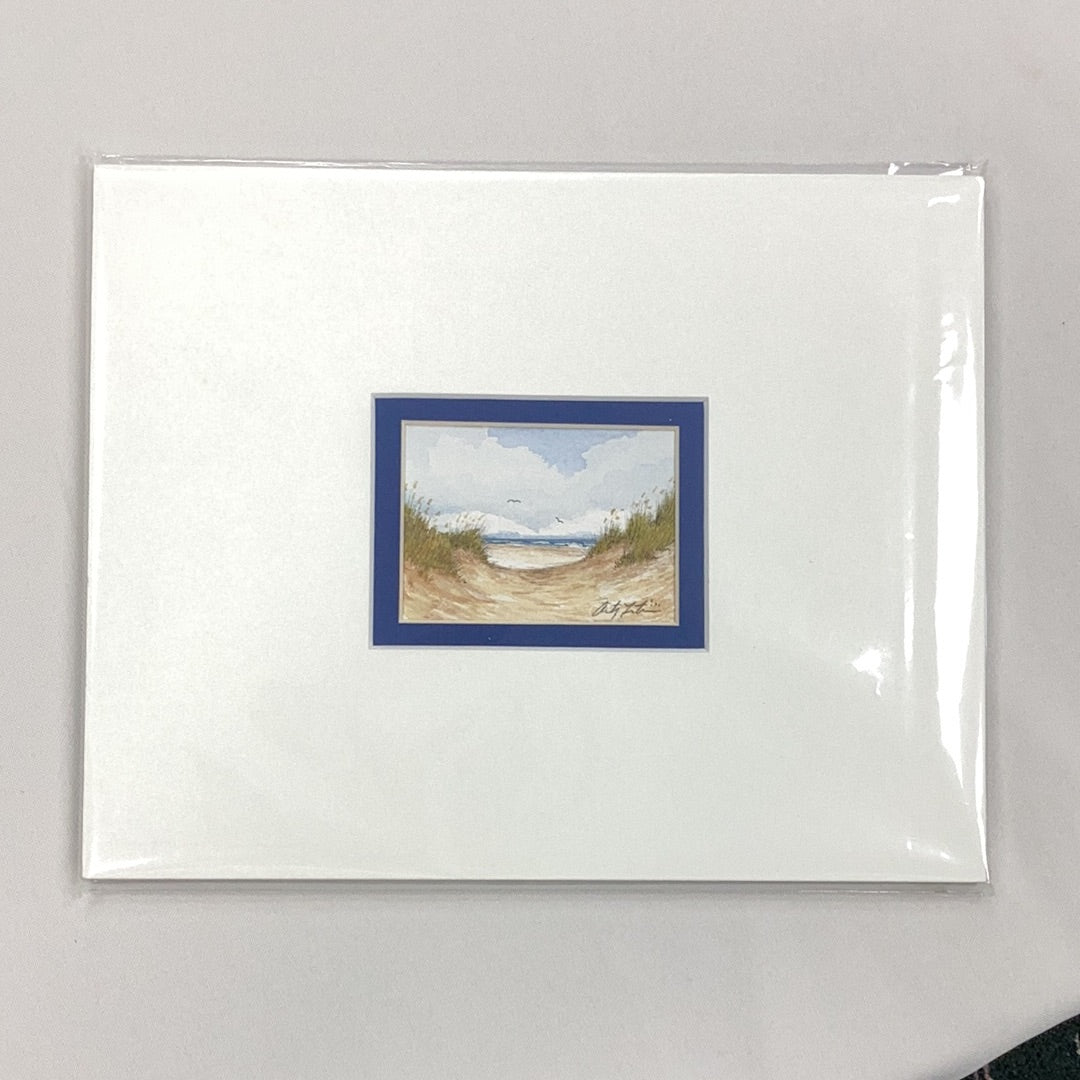 "Dunescapes" Original Watercolor by Anthony Feathers