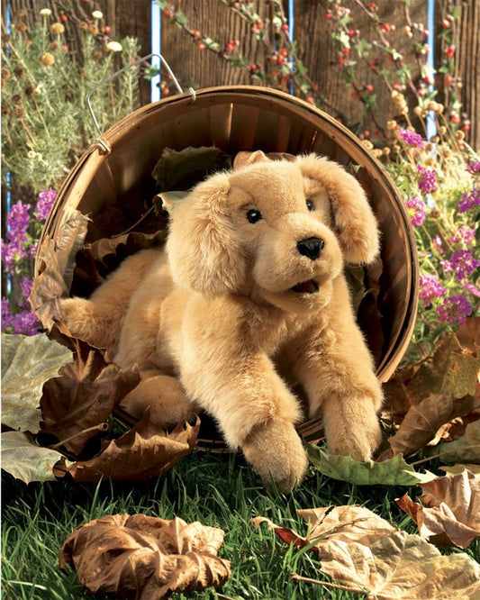 Golden Retriever Puppy Puppet 2862