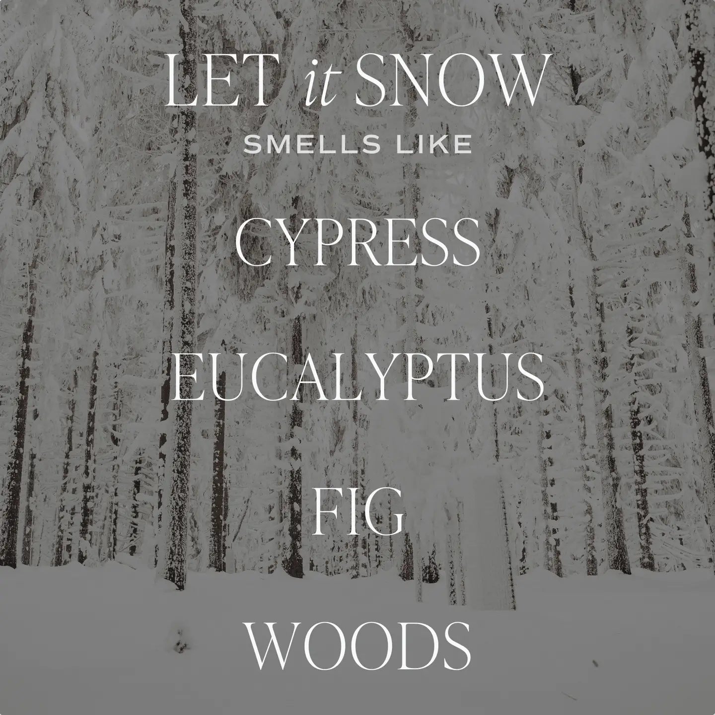 Candle, Let It Snow 9 oz Soy