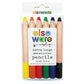 Extra-large watercolor pencils