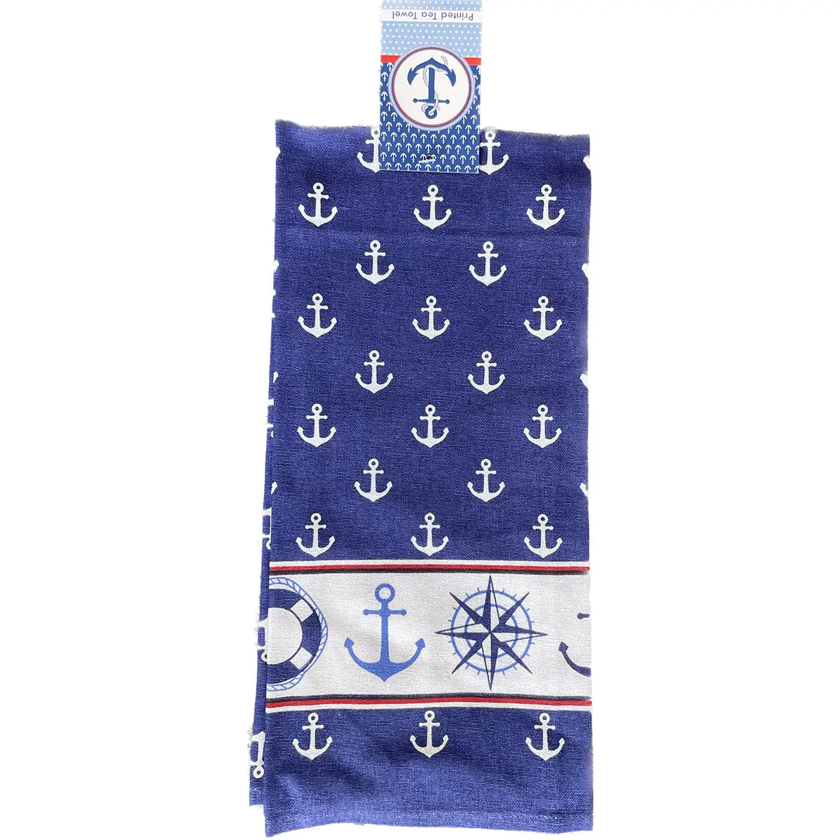 Tea Towel-Anchor's Aweigh
