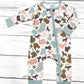Baby Duck Camouflage Print Zip Sleeper